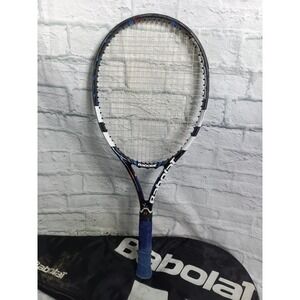 Babolat Pure Drive GT Tennis Racquet 4 3/8 Grip Black Blue White with Bag